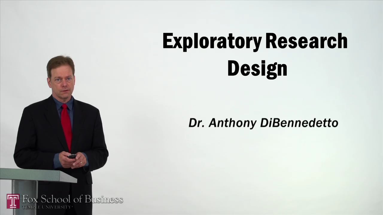 Exploratory Research Design