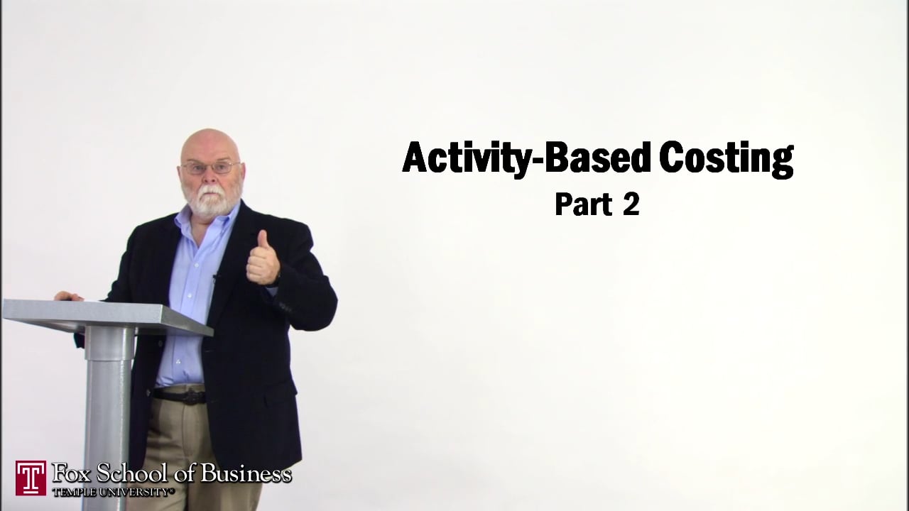 Activity-Based Costing II
