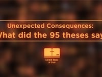 What Did The 95 Theses Say?