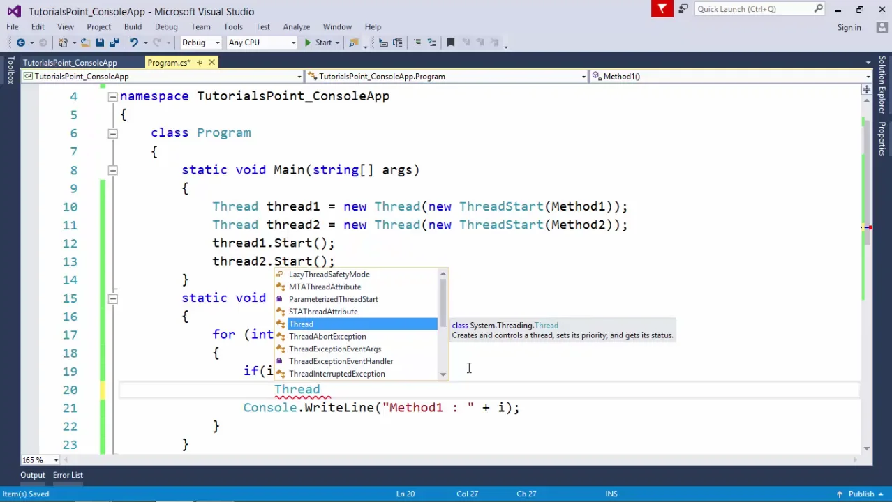 C# - Multi Threading on Vimeo