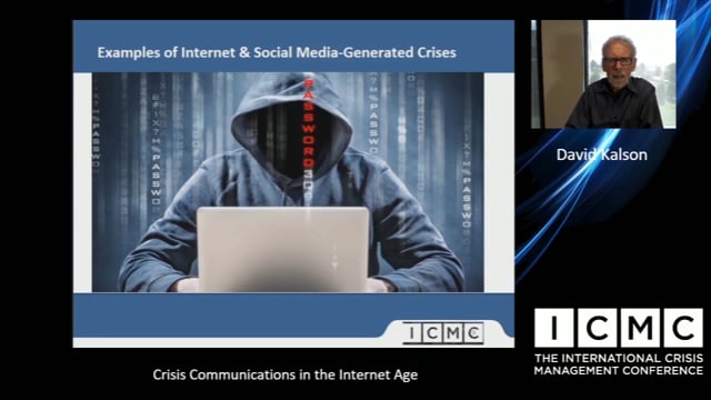 Crisis Communications in the Internet Age