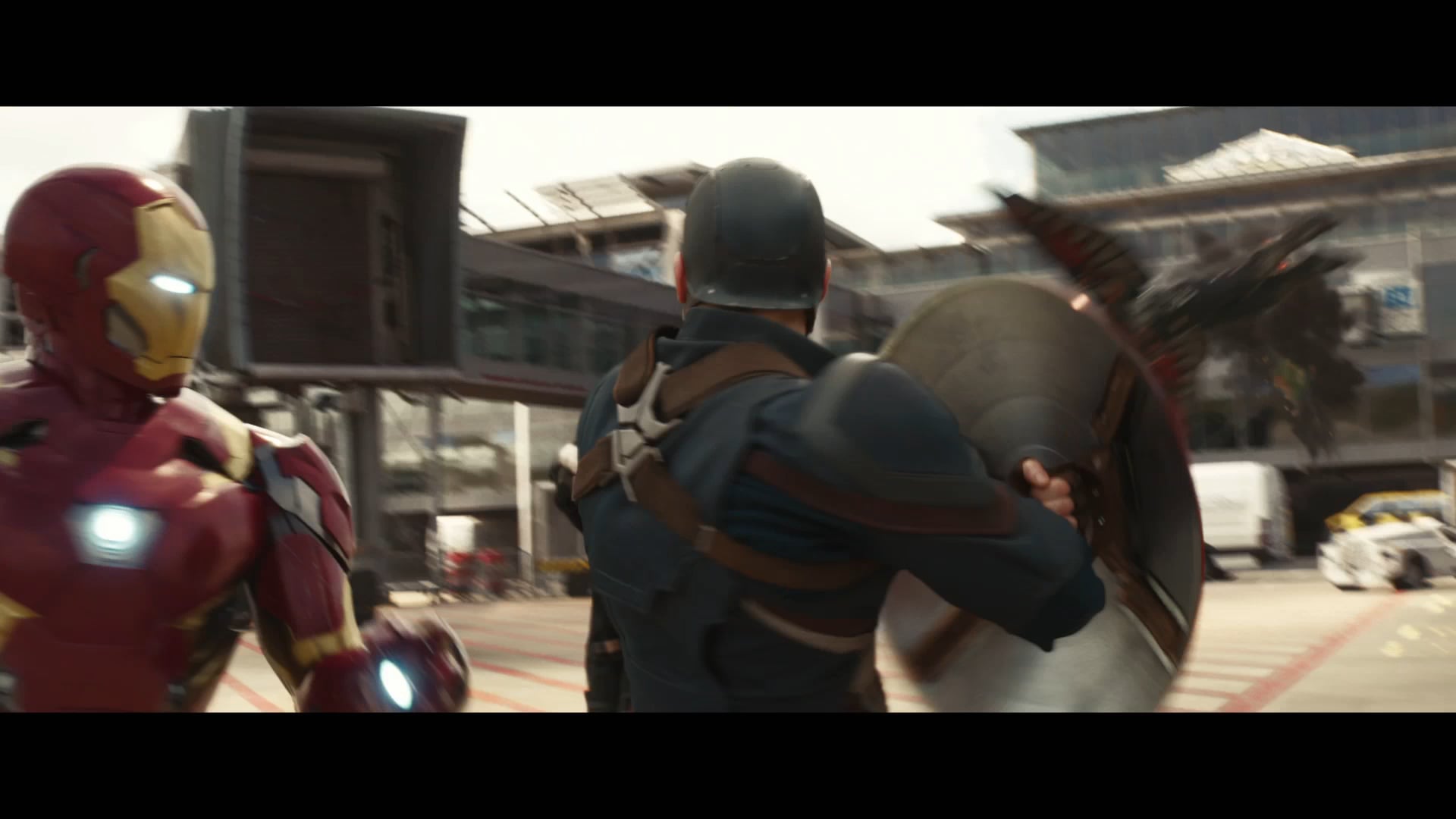Captain America Civil War HE - TV30 "Recruit / Now On DVD & BluRay"