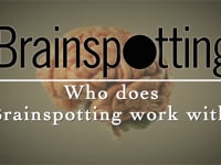 Who does Brainspotting work with?