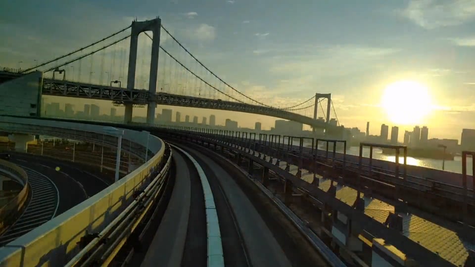 Yurikamome Sunrise · Welcome to Tokyo
