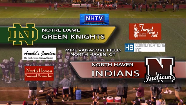 North Haven High School vs. Notre Dame High School - 10/07/2016