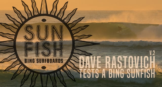 Dave Rastovich Tests a Bing Sunfish V.2