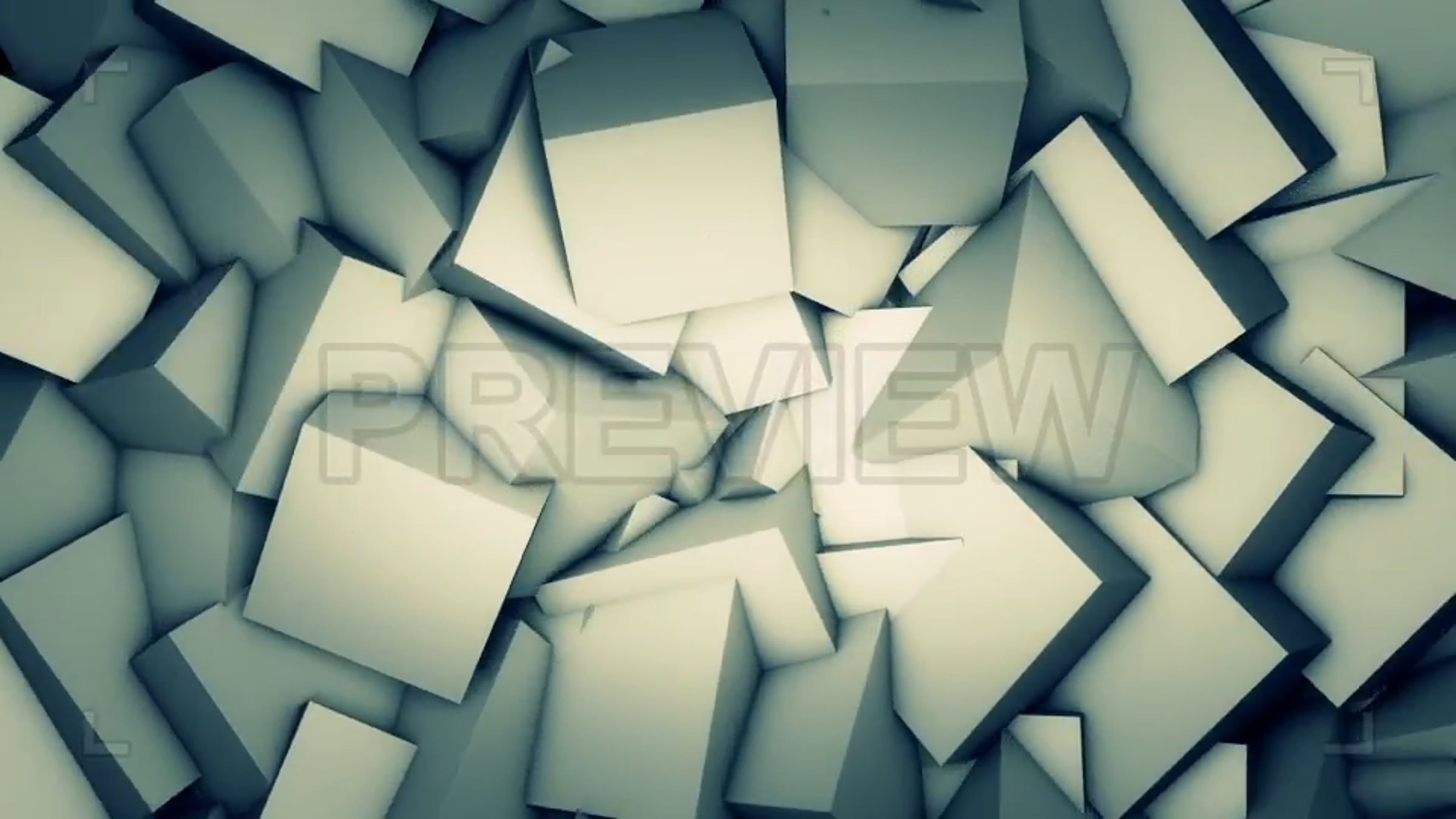 Abstract Cubes Vj Loop Stock Motion Graphics