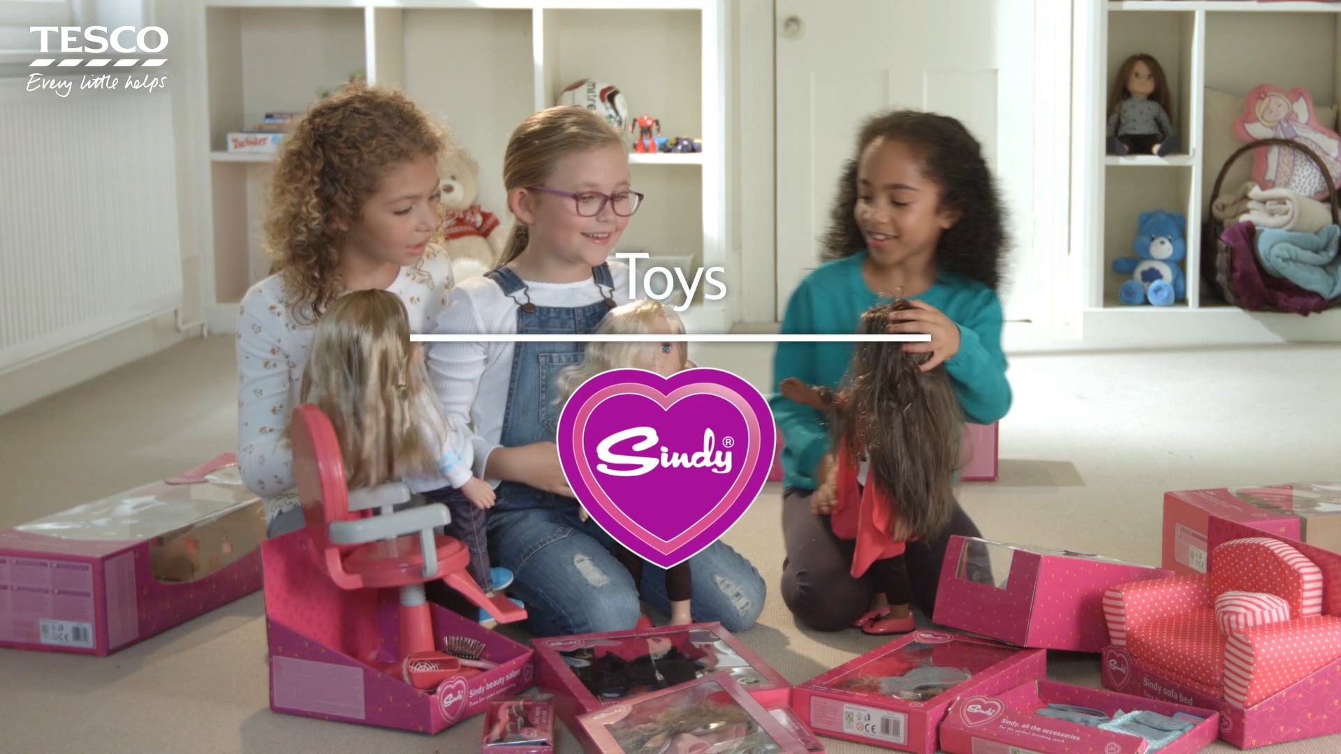 Sindy & Friends - Tesco Toy Testers