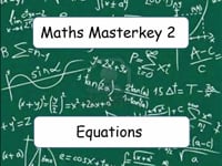 Maths - Equations