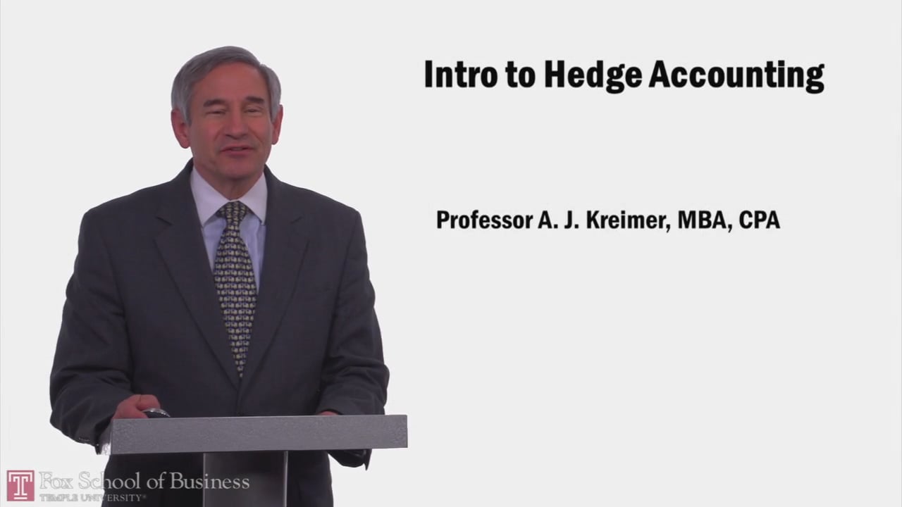 Intro to Hedge Accounting