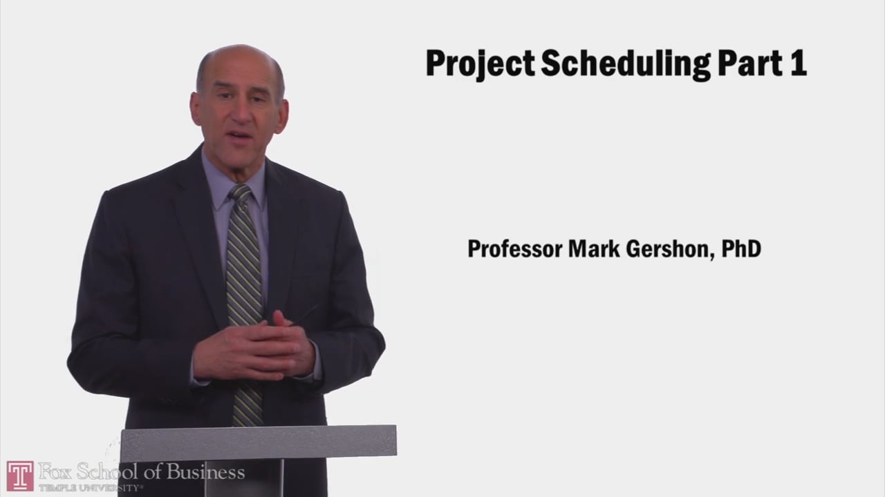 Login to view Project Scheduling PT1