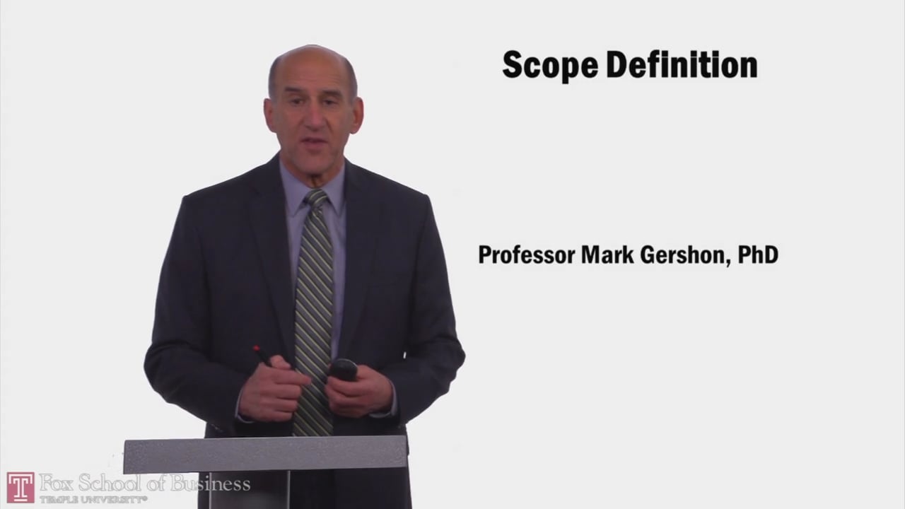 Login to view Scope Definition
