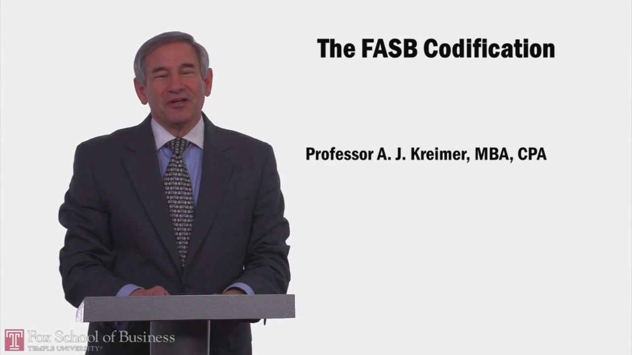 The FASB Codification