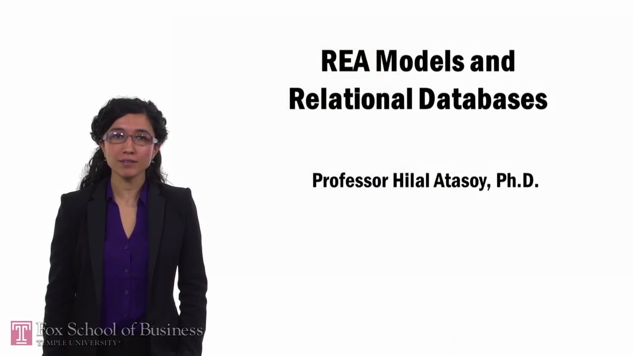 REA Models and Relational Databases