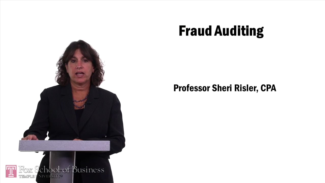 Fraud Auditing Pt1