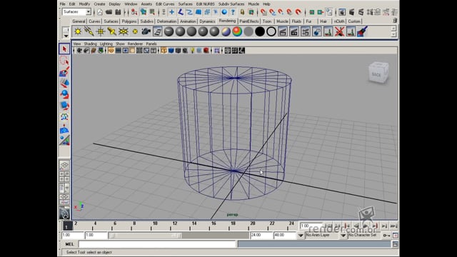 M2A3 - Visualizando os Objetos no Maya