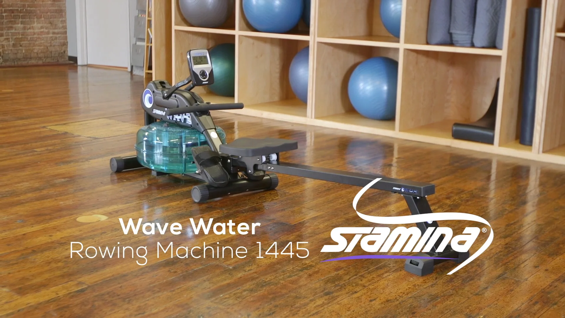 Stamina Wave Water Rower 1445 - 35-1445 on Vimeo