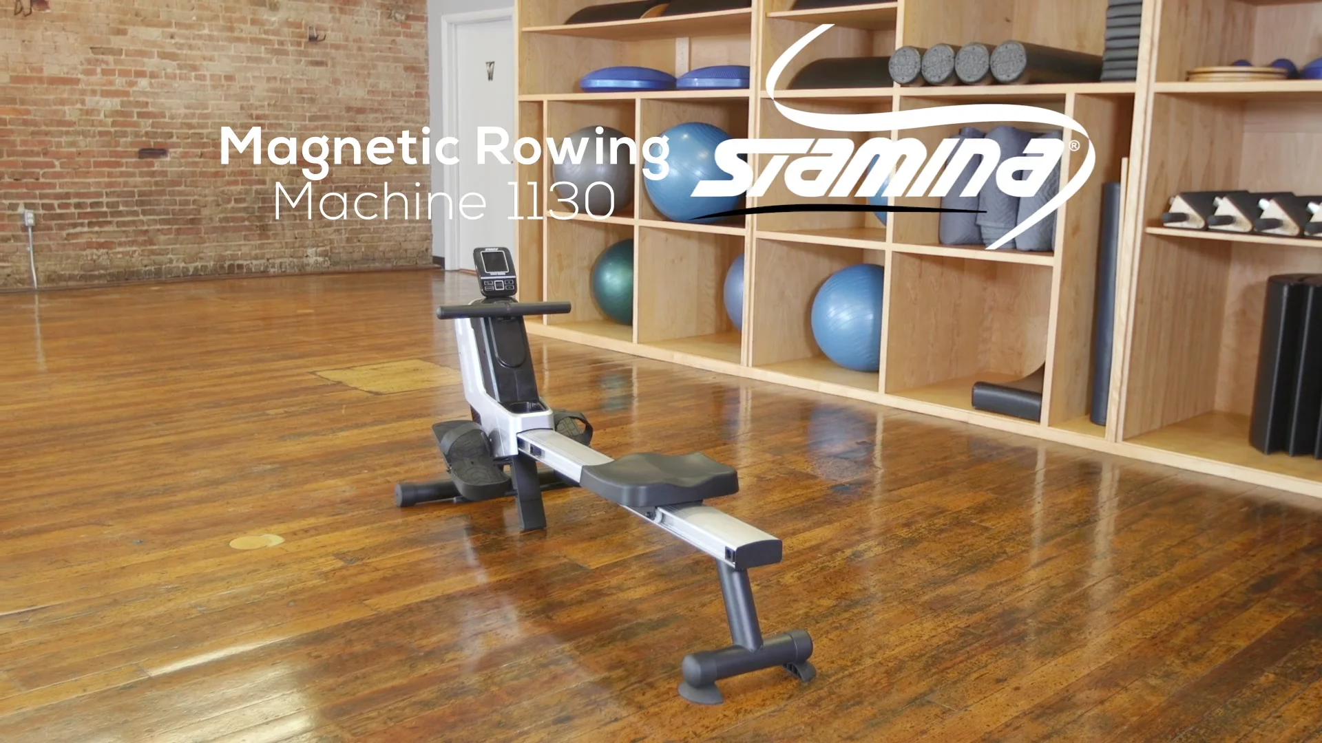 Stamina magnetic deals rowing machine 1110