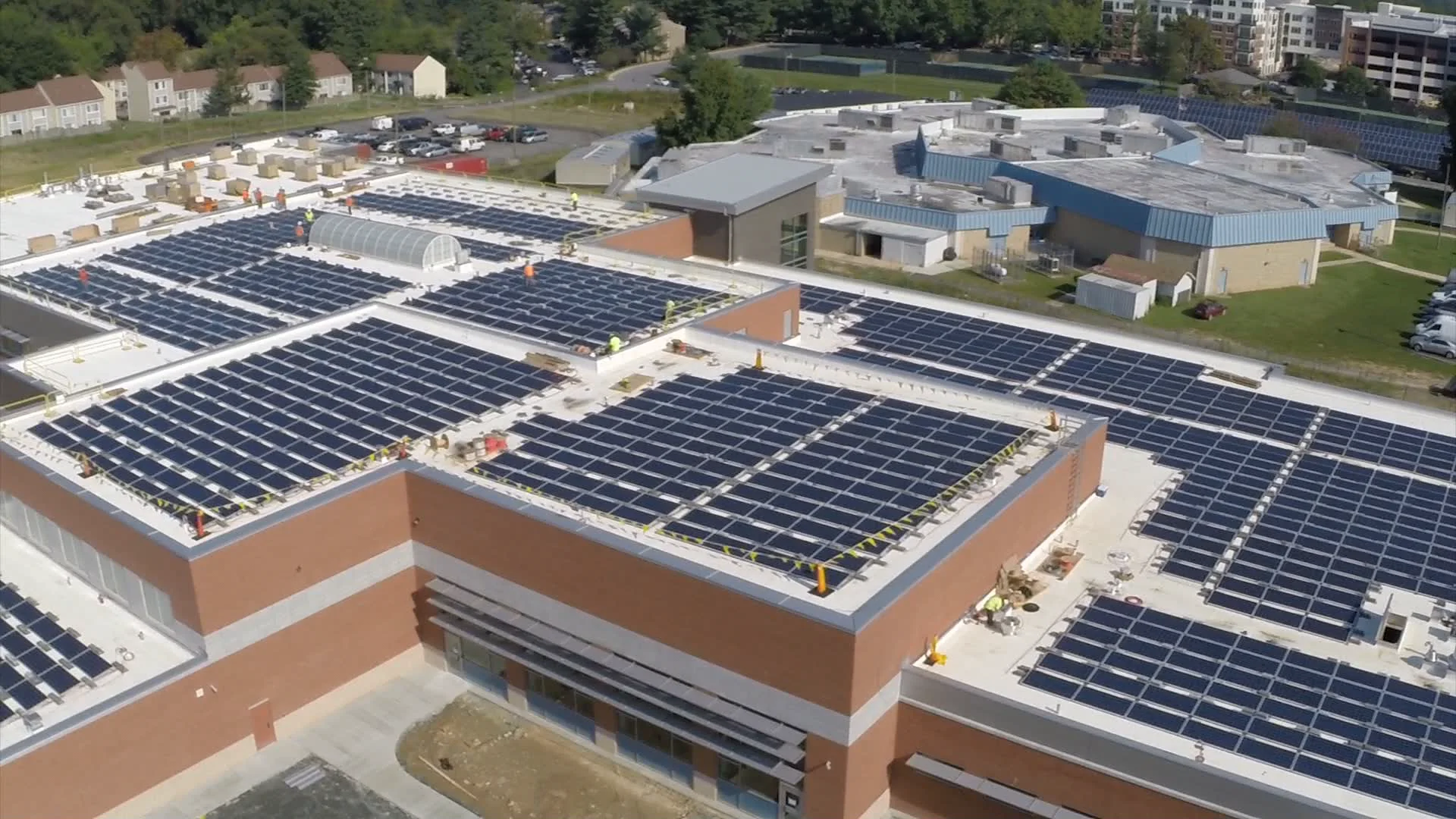 The New, Net Zero Wilde Lake Middle School – HCPSS