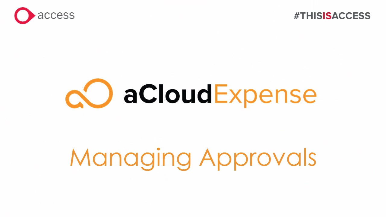 aCloud Expense Onboarding - Administrator Training - aCloud Expense ...