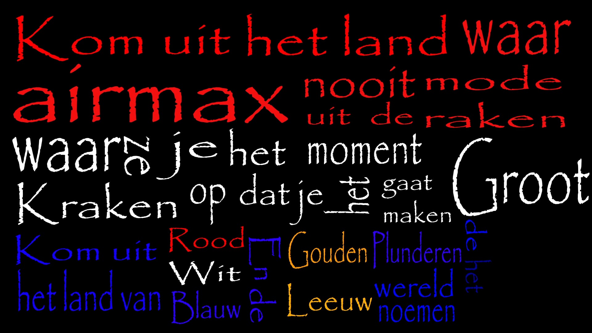 Lange Frans & Baas B - Het Land Van.. Met Songtekst On Vimeo