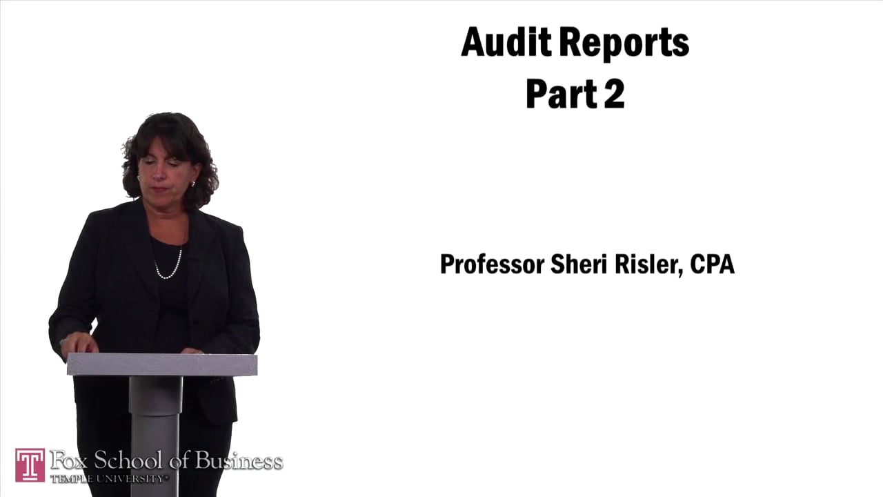 Audit Reports Pt2