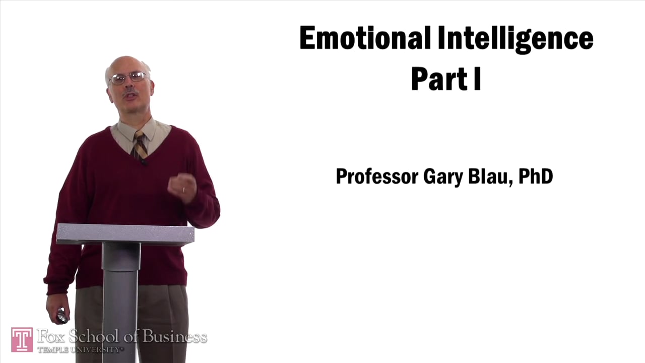Emotional Intelligence I
