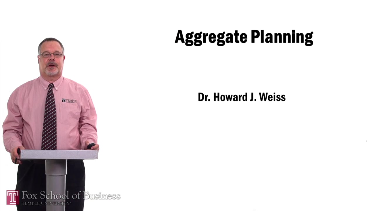 Login to view Aggregate Planning
