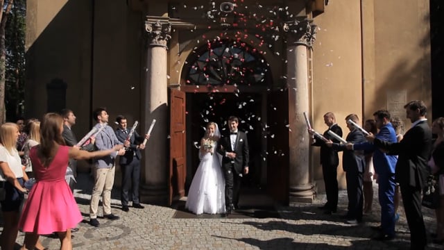 Konfetti wesele 