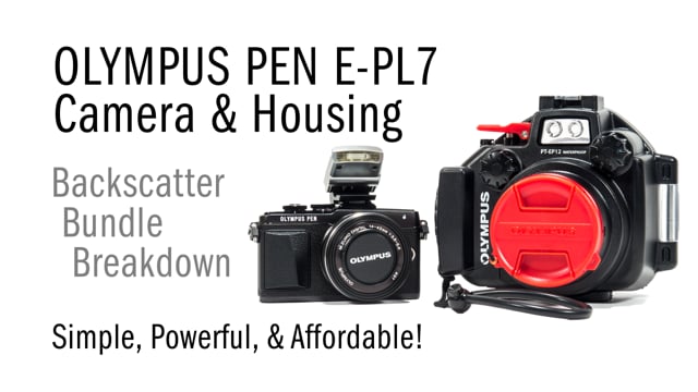 Olympus PEN E-PL7 & Underwater Housing Bundle Breakdown