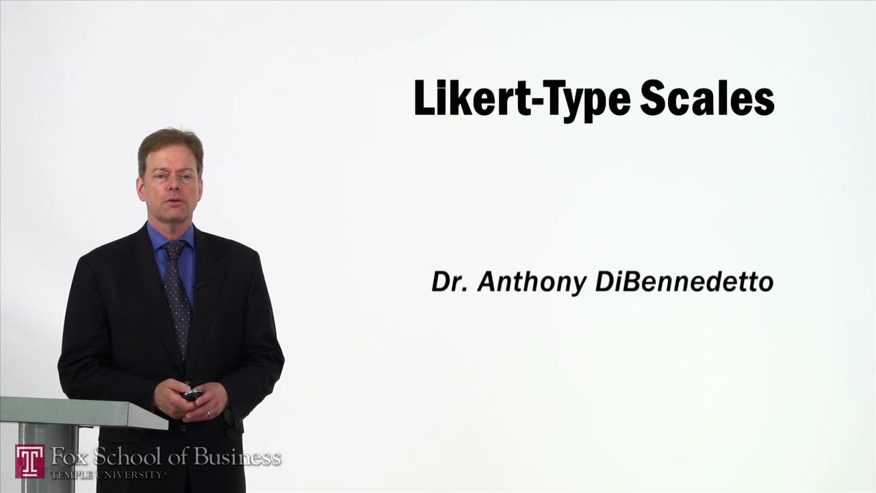 Likert-Type Scales