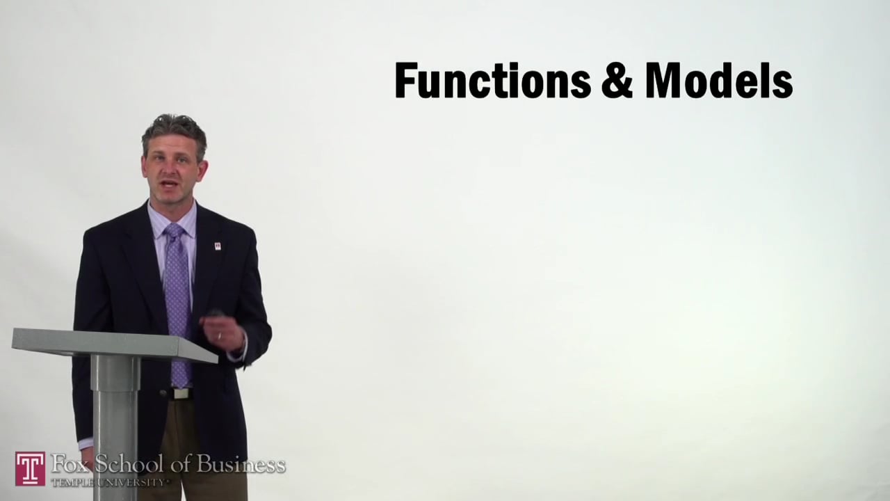 Functions and Models