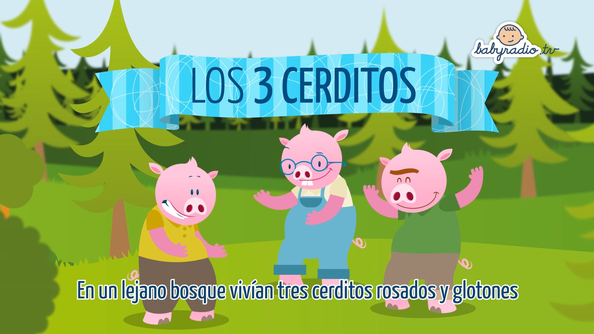 Los tres cerditos - Cuentos Babyradio