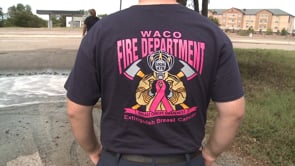 Firefighters Wear Pink for Breast Cancer