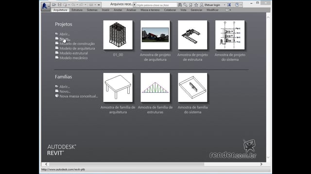 M1A2 - Conhecendo a Interface do Revit Structure