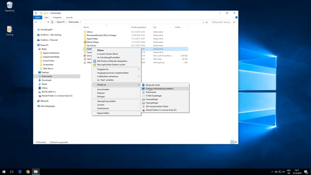 Windows Explorer - Starten des Explorers