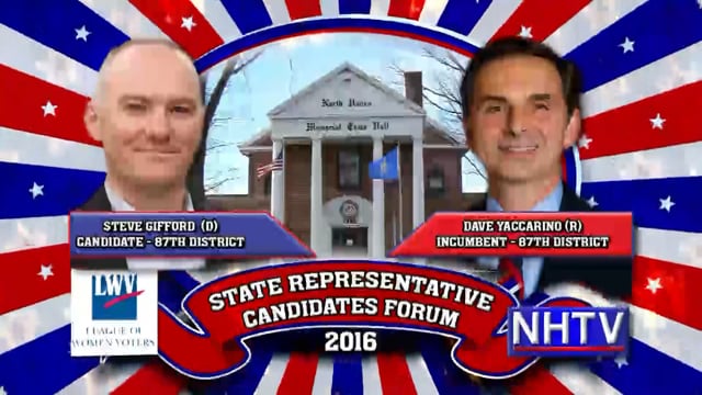 LWV-NHTV Debate-87th Dist. State Rep. Debate 2016