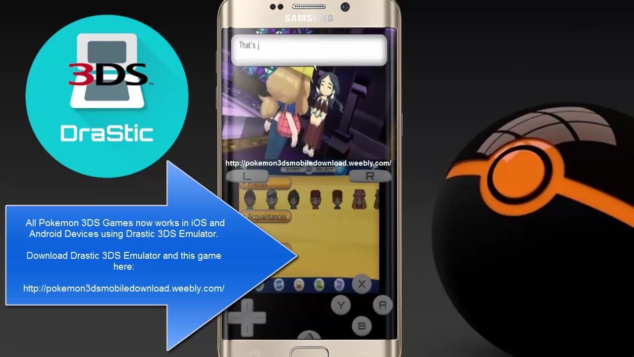 How to run Pokémon X in Android Device using Drastic 3DS Emulator +  Download Links