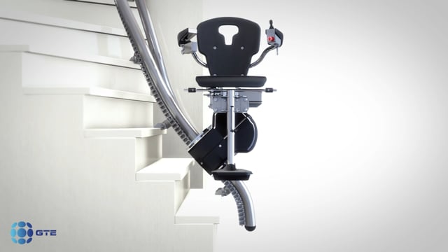 The flexible rail for stairlifts  -  GTE Engineering