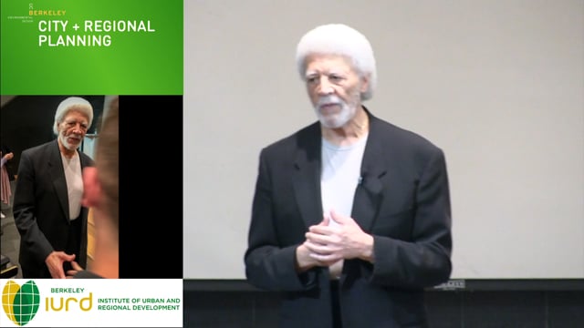 Ronald Dellums 10.20.16 - IURD and DCRP Lecture at the College of Environmental Design at UC Berkeley