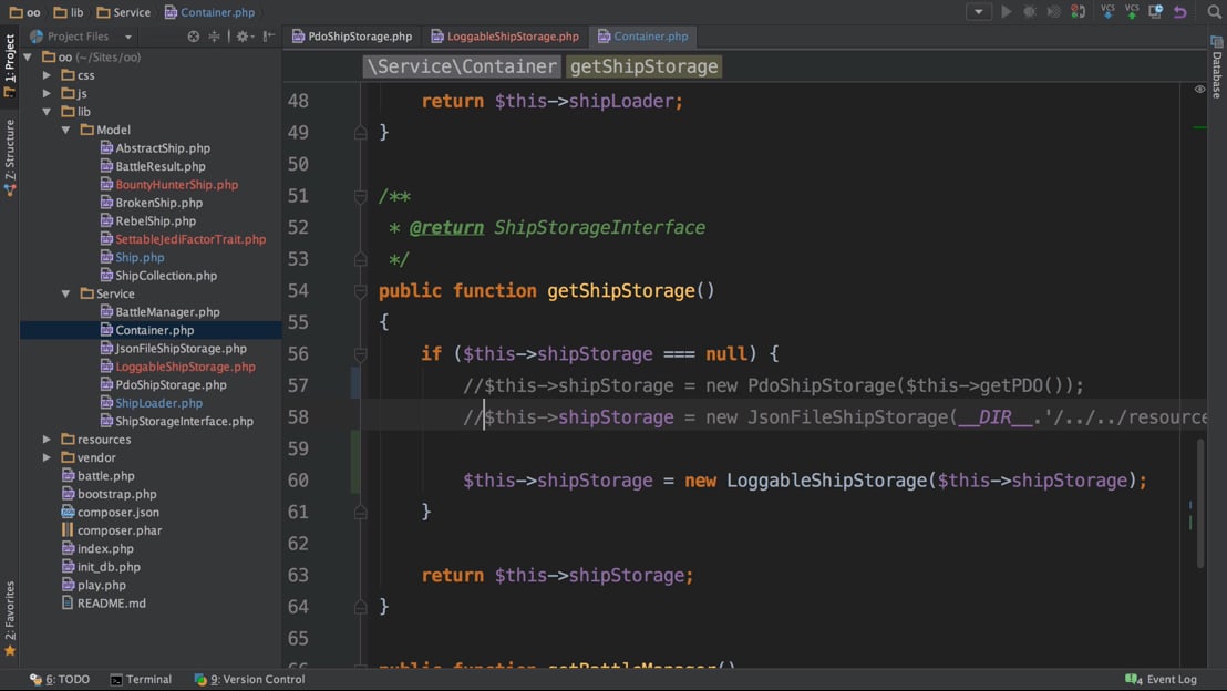 Object Composition FTW! > OOP (course 4): Static methods, Namespaces ...