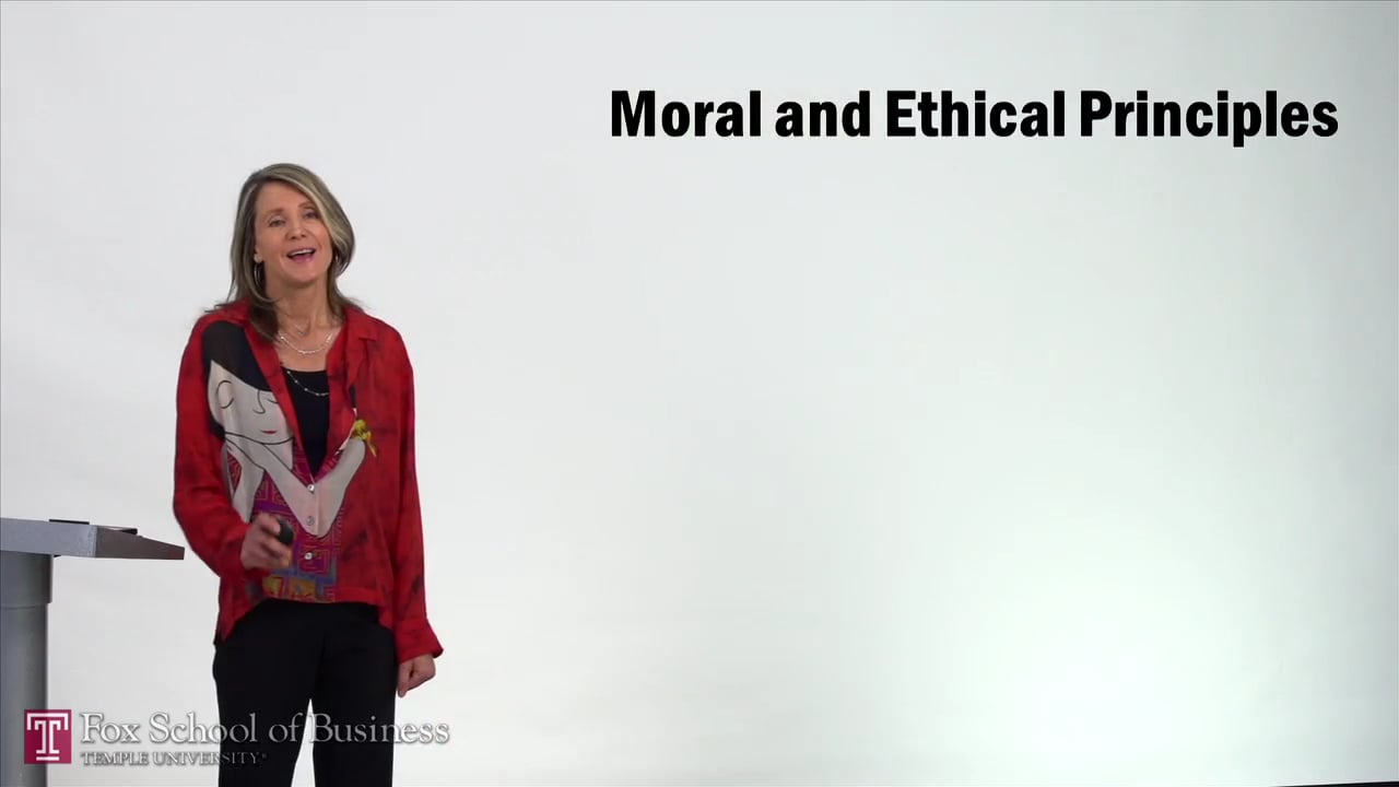 Moral and Ethical Principles