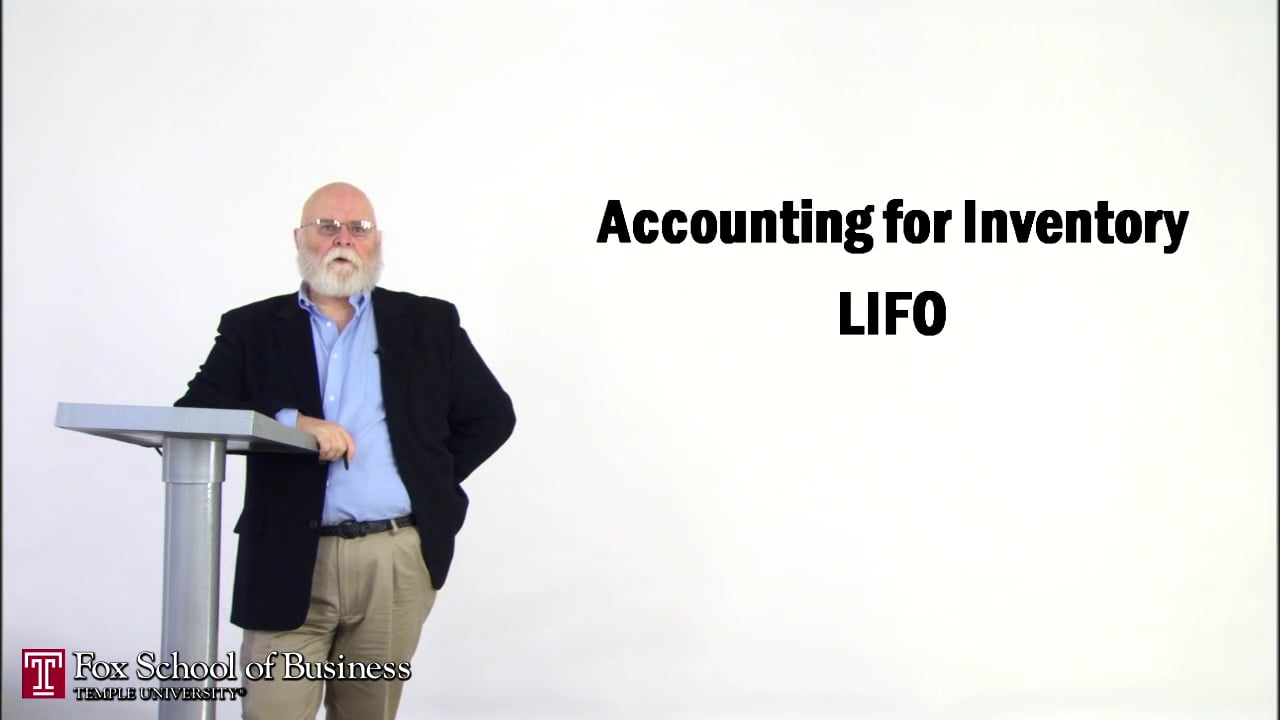 Accounting for Inventory LIFO