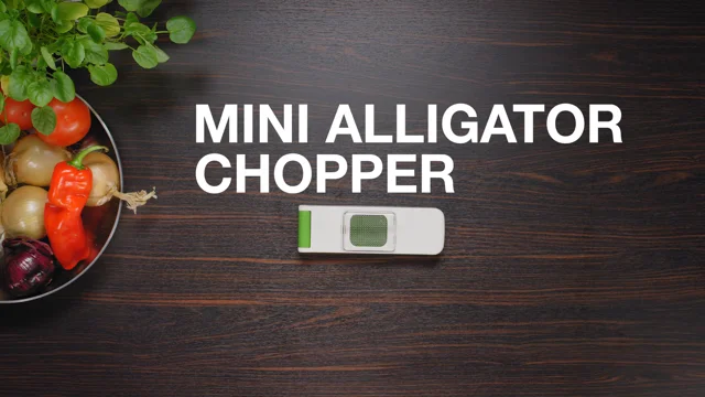 Alligator Vegetable Chopper - Black Edition - 1/4 Chopper - Sharp