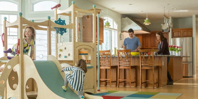 Cedarworks cheap indoor playset