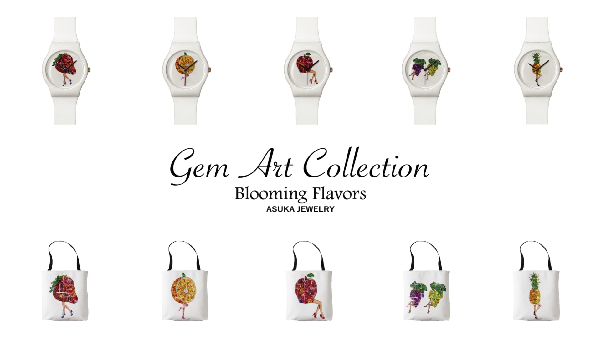 Gem Art Collection by Blooming Flavors Asuka Jewelry