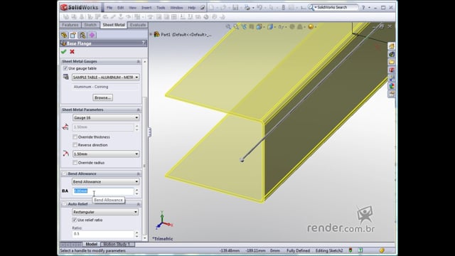 M1A2 - Iniciando o modelamento de uma Chapa