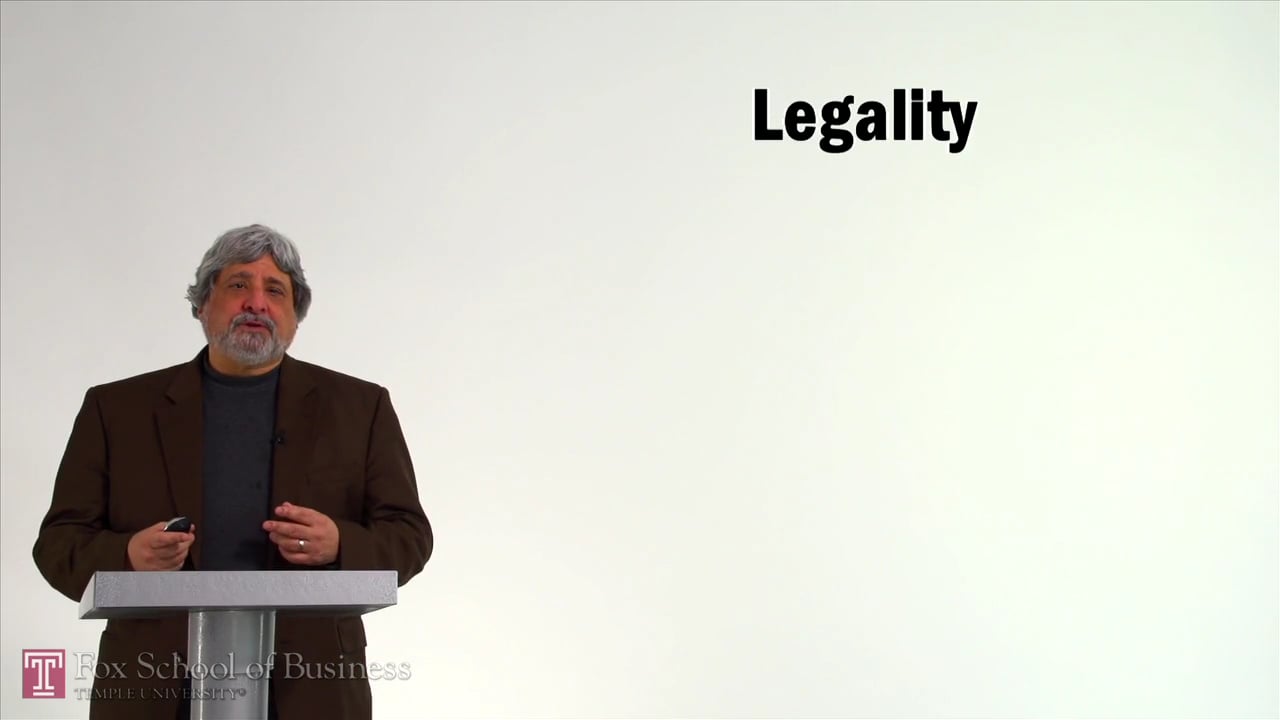 Legality