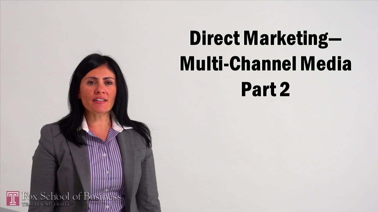 57087Direct Marketing  – Multi-Channel Media II