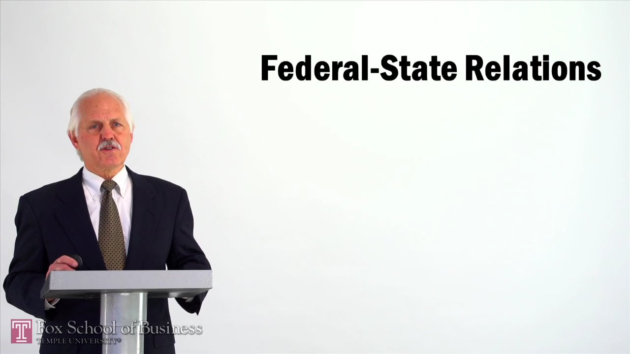 Federal-State Relations